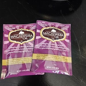 Hask Macadamia Oil Deep Penetrating Conditioner 1.75oz 2 PACK NEW.